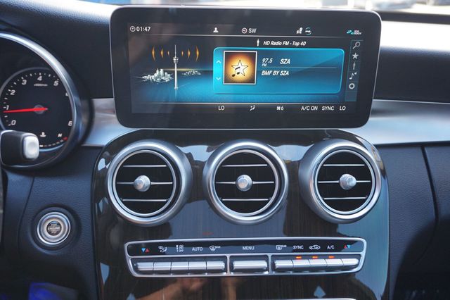 2019 Mercedes-Benz C-Class LEATHER, MOON ROOF, NAVIGATION, BACKUP CAMERA, PUSH BUTTON START - 23046317 - 29