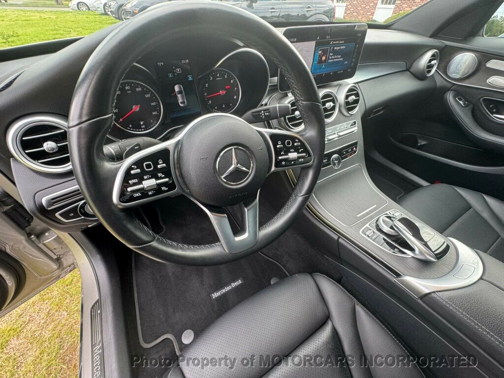 2019 Mercedes-Benz C-Class NOW THIS ALL WHEEL DRIVE SPORTS SEDAN IS MINT MINT MINT!! WOW!  - 22850671 - 12