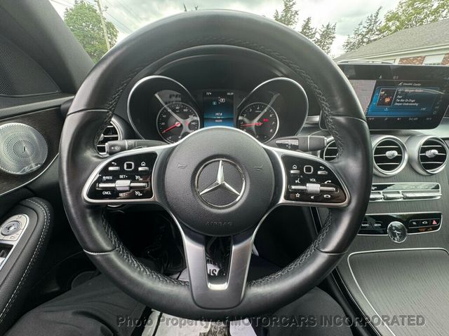 2019 Mercedes-Benz C-Class NOW THIS ALL WHEEL DRIVE SPORTS SEDAN IS MINT MINT MINT!! WOW!  - 22850671 - 14