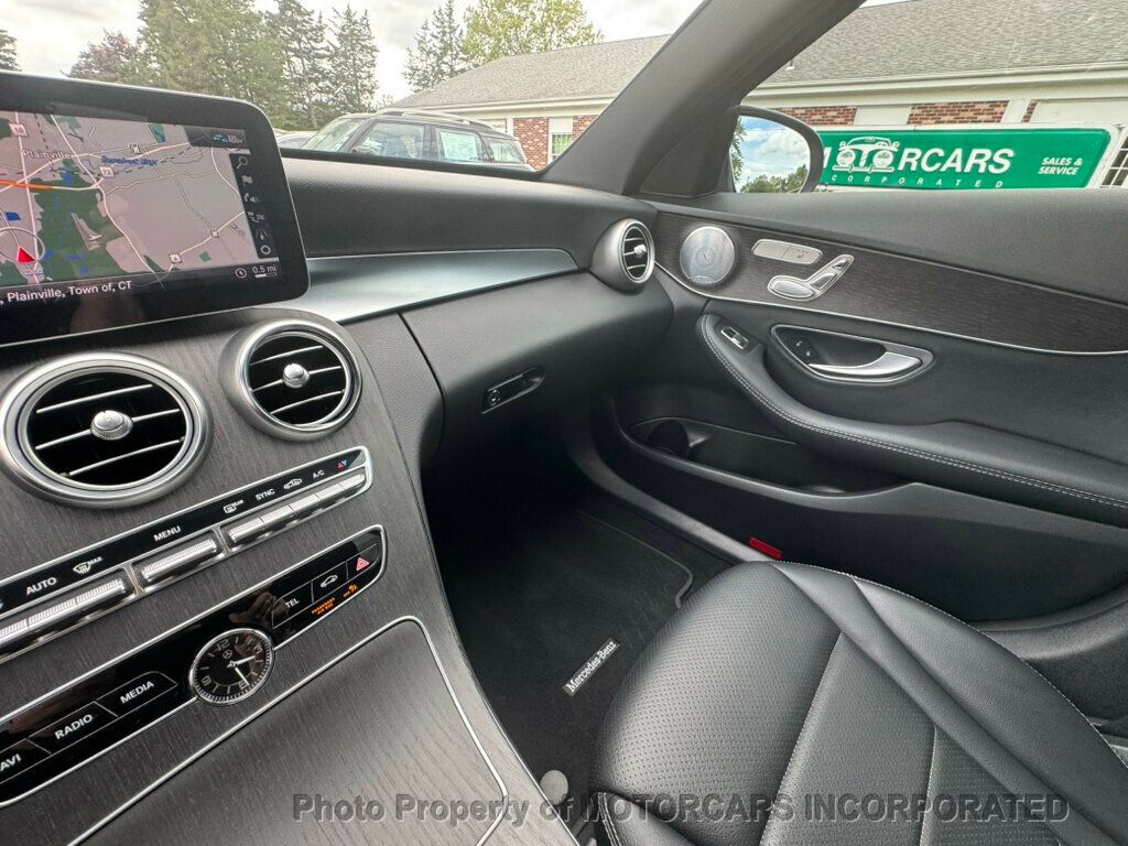 2019 Mercedes-Benz C-Class NOW THIS ALL WHEEL DRIVE SPORTS SEDAN IS MINT MINT MINT!! WOW!  - 22850671 - 18