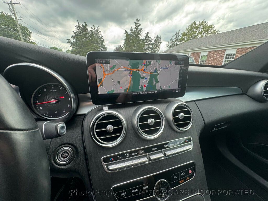2019 Mercedes-Benz C-Class NOW THIS ALL WHEEL DRIVE SPORTS SEDAN IS MINT MINT MINT!! WOW!  - 22850671 - 19
