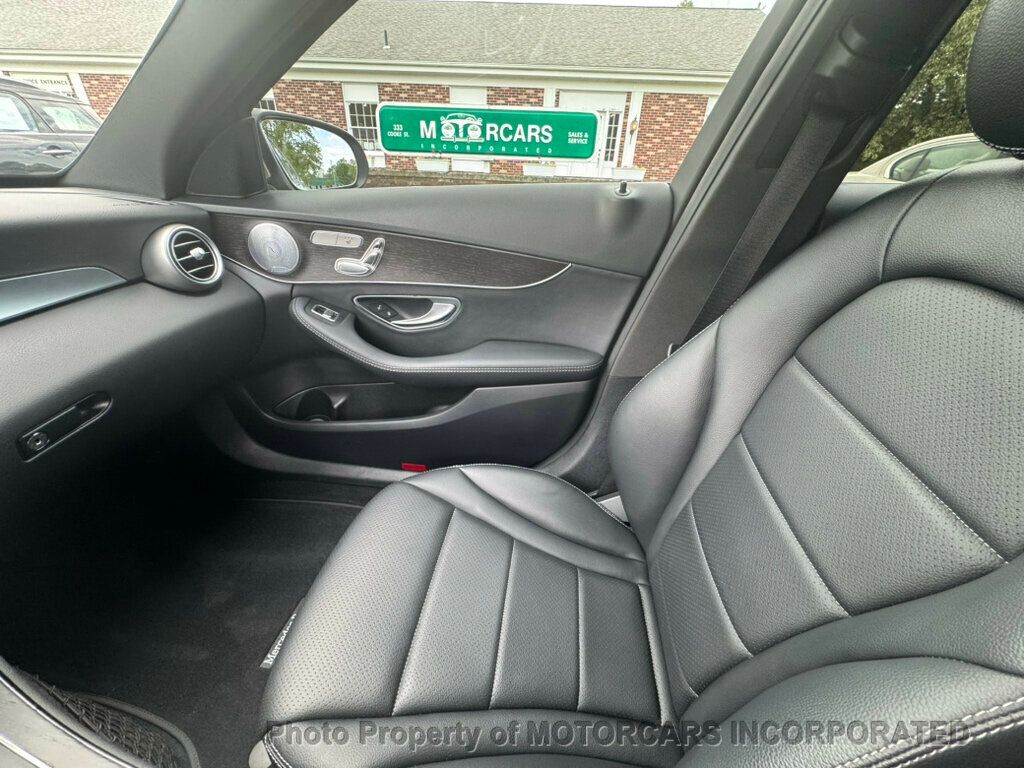 2019 Mercedes-Benz C-Class NOW THIS ALL WHEEL DRIVE SPORTS SEDAN IS MINT MINT MINT!! WOW!  - 22850671 - 20