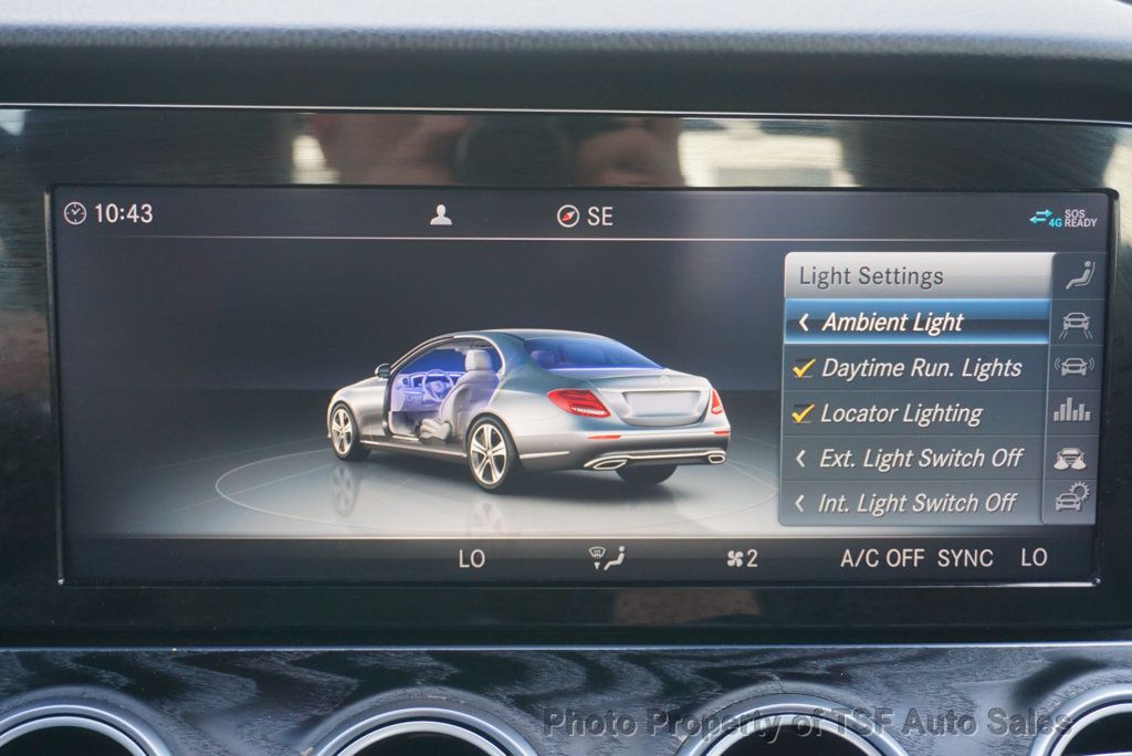 2019 Mercedes-Benz E-Class E 300 4MATIC Sedan AMG LINE PANO ROOF CARPLAY NAVI 360 CAMERAS  - 23008737 - 35