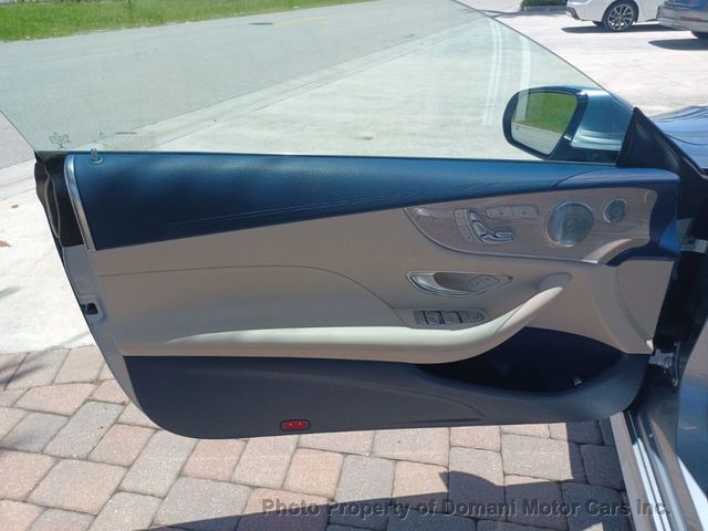 2019 Mercedes-Benz E-Class ONE  FLORIDA OWNER EUROPEAN DELIVERY COUPE  - 20924632 - 10