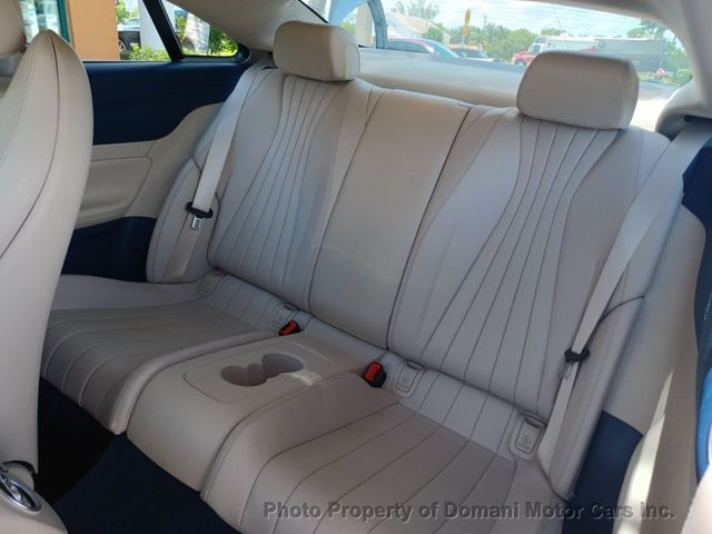 2019 Mercedes-Benz E-Class ONE  FLORIDA OWNER EUROPEAN DELIVERY COUPE  - 20924632 - 19