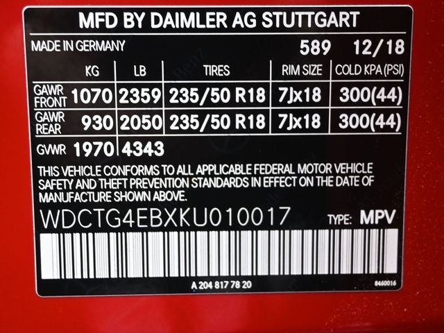 2019 Mercedes-Benz GLA GLA 250 SUV - 22973421 - 8