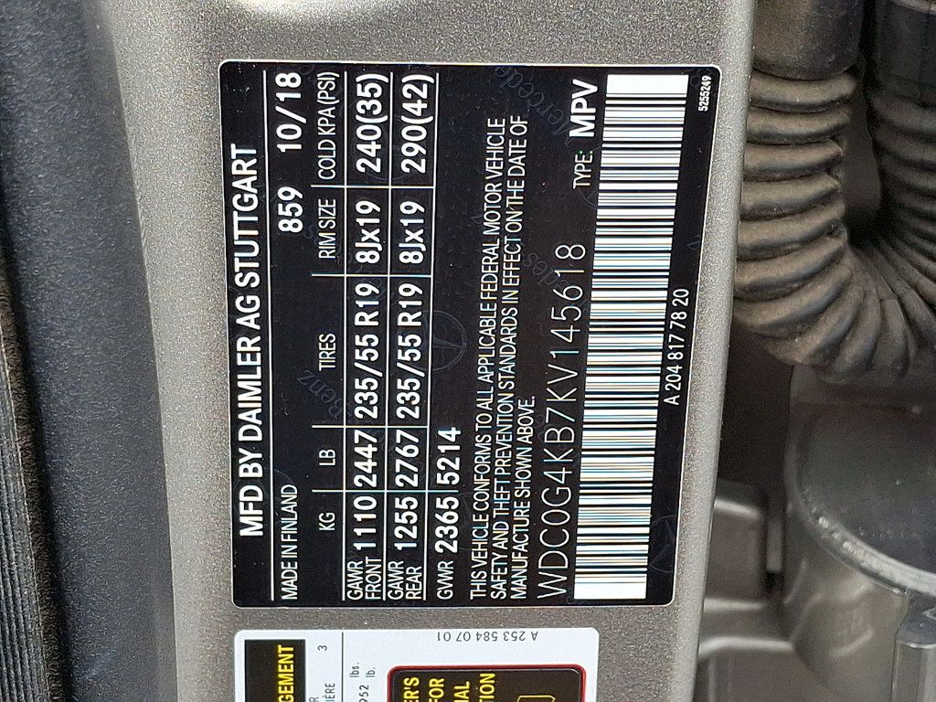 2019 Mercedes Benz GLC 300 4MATIC photo 30