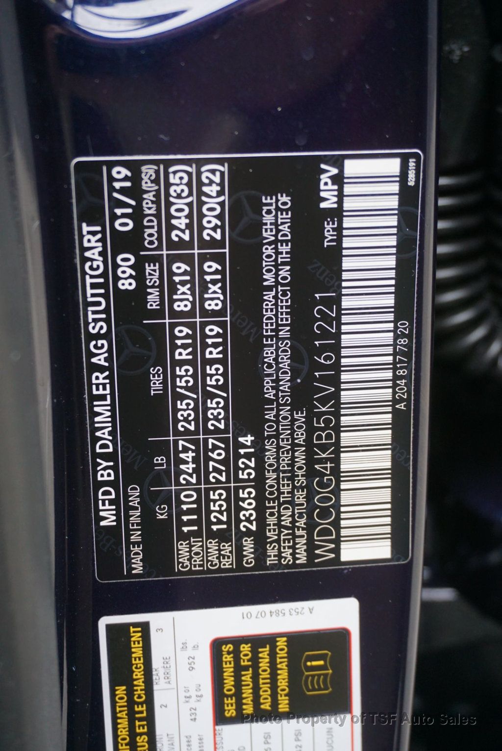 2019 Mercedes-Benz GLC GLC 300 4MATIC SUV PANO ROOF MULTIMEDIA PKG 19" WHEELS  - 22947065 - 40