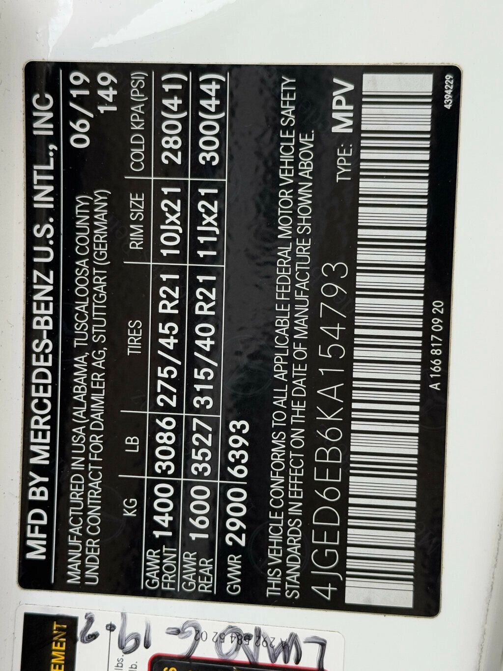 2019 Mercedes-Benz GLE AMG GLE 43 4MATIC Coupe - 22916173 - 39