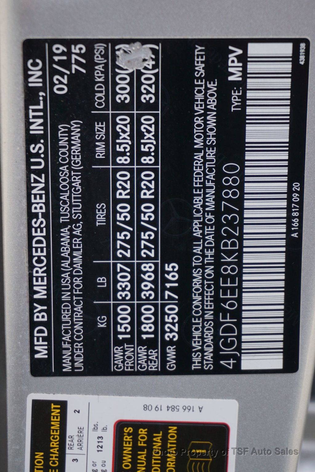 2019 Mercedes-Benz GLS GLS 450 4MATIC SUV LIGHTING PKG PANO ROOF CARPLAY NAVI 360 CAMER - 23018426 - 51