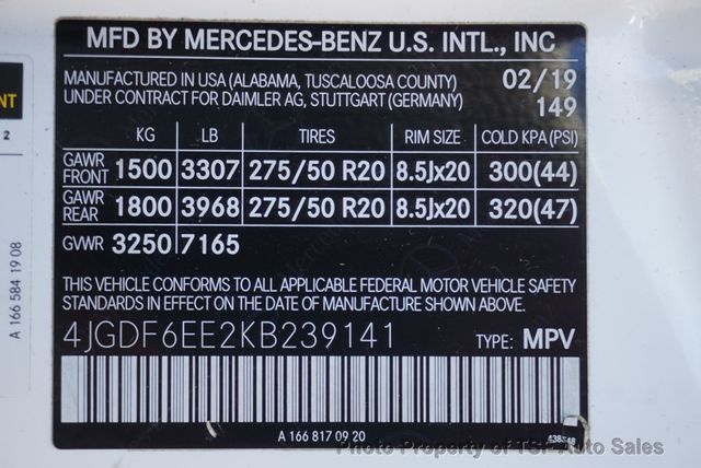 2019 Mercedes-Benz GLS GLS 450 4MATIC SUV PANO ROOF 20" WHEELS NAVI 360 CAMERAS LOADED! - 22918599 - 41