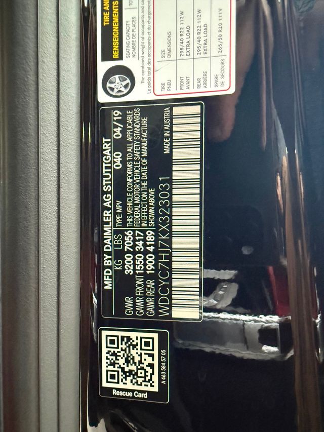 2019 Mercedes-Benz G-Class AMG G 63 4MATIC SUV - 22947594 - 67