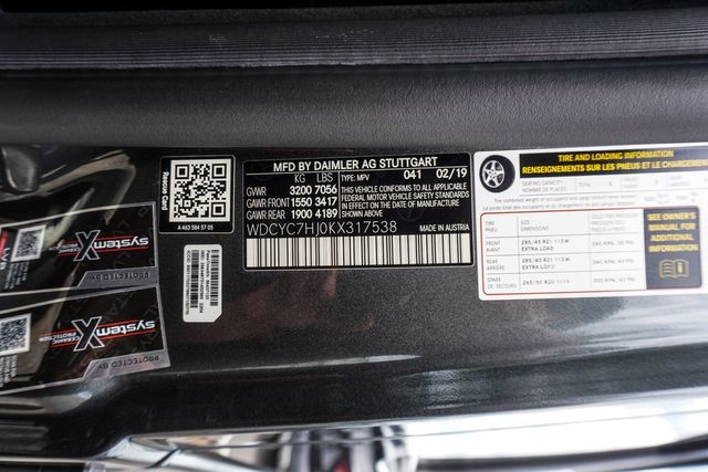 2019 Mercedes-Benz G-Class AMG G 63 4MATIC SUV - 23056211 - 36