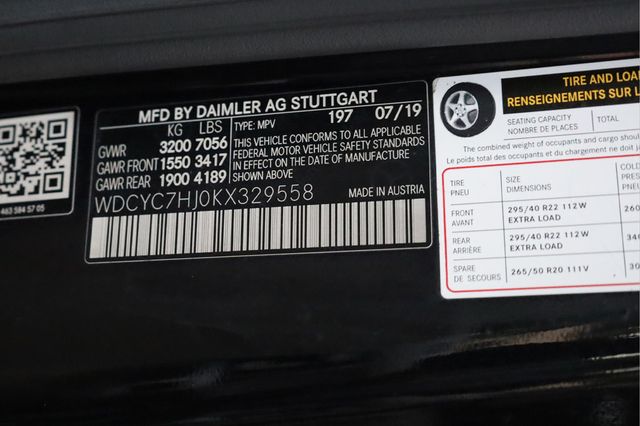 2019 Mercedes-Benz G-Class AMG G 63 4MATIC SUV - 22935918 - 8