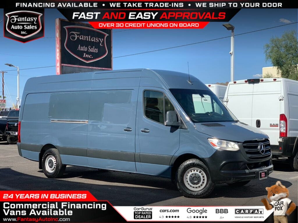 2019 Mercedes-Benz Sprinter Cargo Van 2500 High Roof 170" RWD - 23060251 - 0