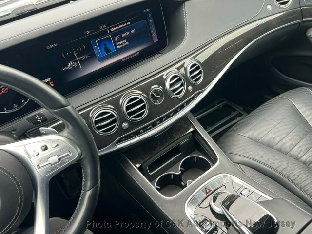 2019 Mercedes-Benz S-Class S 560 4MATIC,PREMIUM PACKAGE,PANORAMA ROOF,LANE TRACKING - 22930697 - 27