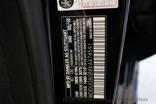 2019 Mercedes-Benz S-Class S 560 4MATIC Sedan - 22918659 - 59