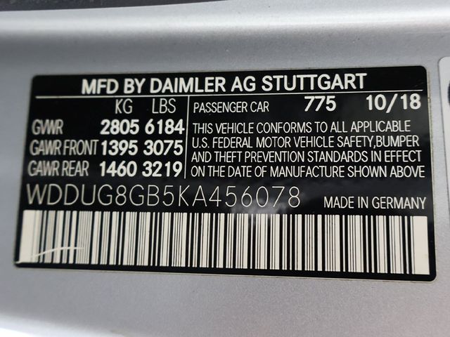 2019 Mercedes-Benz S-Class S 560 4MATIC Sedan - 22999267 - 62