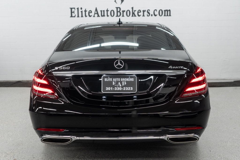 2019 Mercedes Benz S 560 4MATIC photo 4