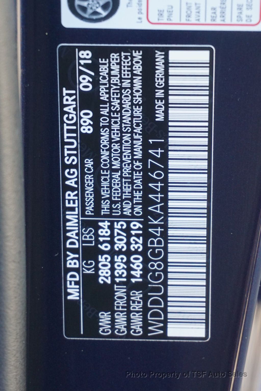 2019 Mercedes-Benz S-Class S 560 4MATIC Sedan AMG LINE/DRIVER ASSIST/WARMTH&COMFORT/PREMIUM - 23028493 - 60