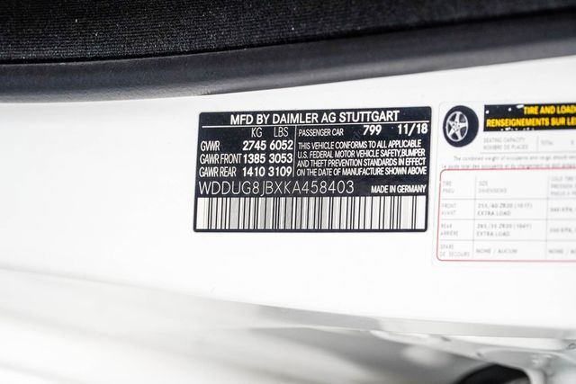 2019 Mercedes-Benz S-Class S 63 AMG - 23001357 - 47