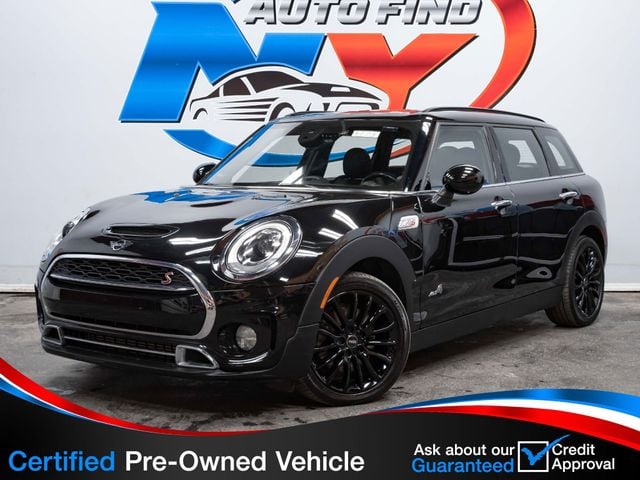 2019 MINI Cooper S Clubman ONE OWNER, AWD, 6-SPD MANUAL, PAN SUNROOF, NAVI, SIGNATURE TRIM - 22707220 - 0