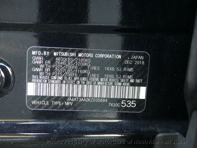 2019 Mitsubishi Eclipse Cross ES S-AWC - 22905797 - 40