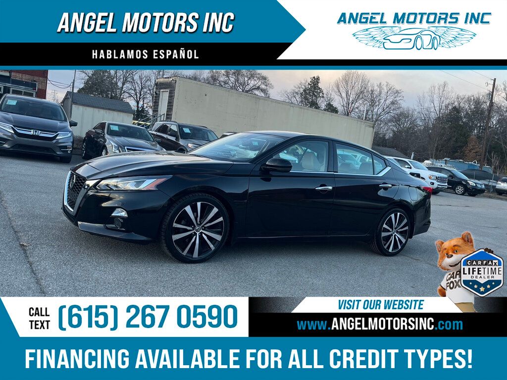 2019 Nissan Altima 2.5 Platinum Sedan - 22782776 - 0