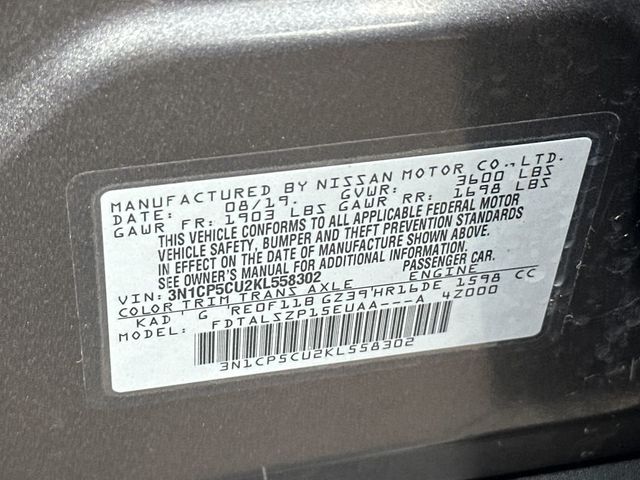 2019 Nissan Kicks SV FWD - 23055327 - 21