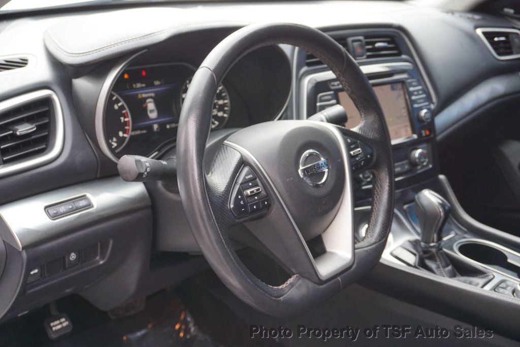 2019 Nissan Maxima SL 3.5L PANO ROOF NAVI REAR CAM CARPLAY LEATHER HEATED SEATS  - 22950410 - 14