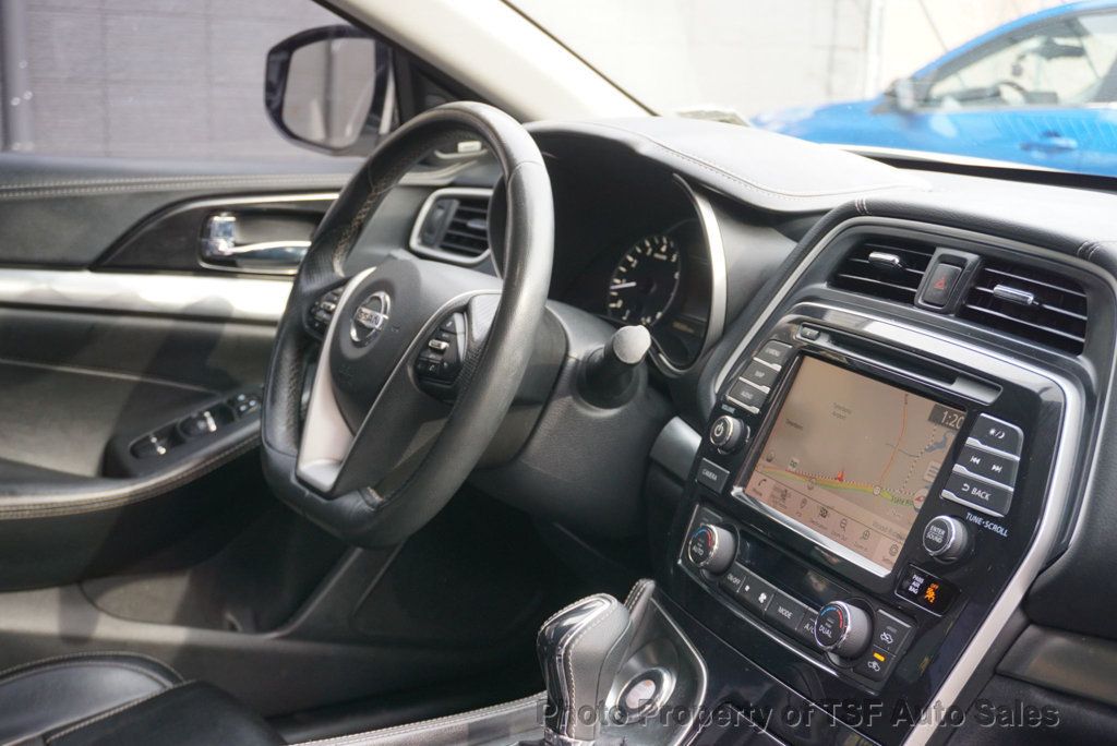 2019 Nissan Maxima SL 3.5L PANO ROOF NAVI REAR CAM CARPLAY LEATHER HEATED SEATS  - 22950410 - 15