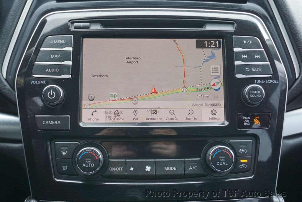 2019 Nissan Maxima SL 3.5L PANO ROOF NAVI REAR CAM CARPLAY LEATHER HEATED SEATS  - 22950410 - 16