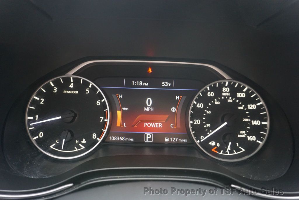 2019 Nissan Maxima SL 3.5L PANO ROOF NAVI REAR CAM CARPLAY LEATHER HEATED SEATS  - 22950410 - 30