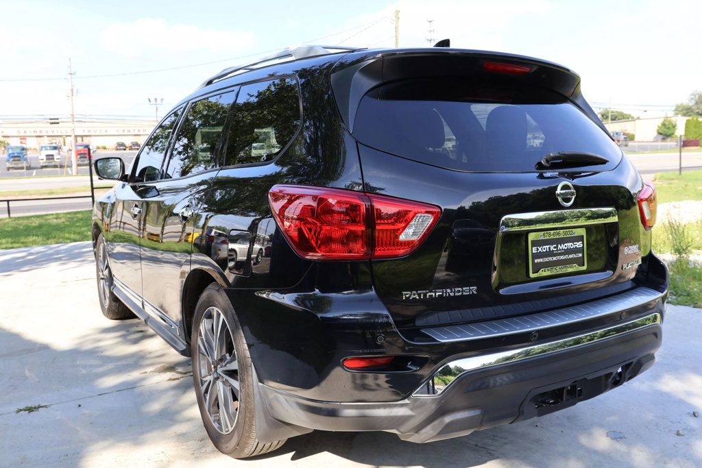 2019 Nissan Pathfinder PLATINUM TRIM, FULLY LOADED, 20" WHEELS, NAVI, BSM, LEATHER!!! - 22809694 - 2