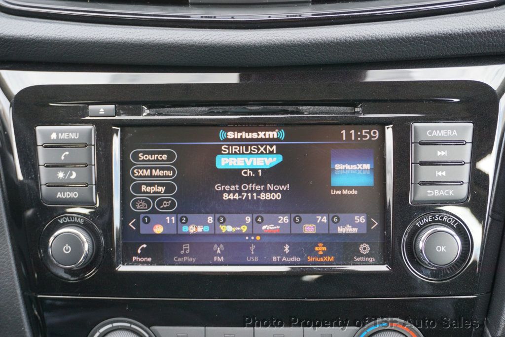 2019 Nissan Rogue AWD S CARPLAY REAR CAMERA BLIND SPOT LANE ASSIST  - 22947064 - 17