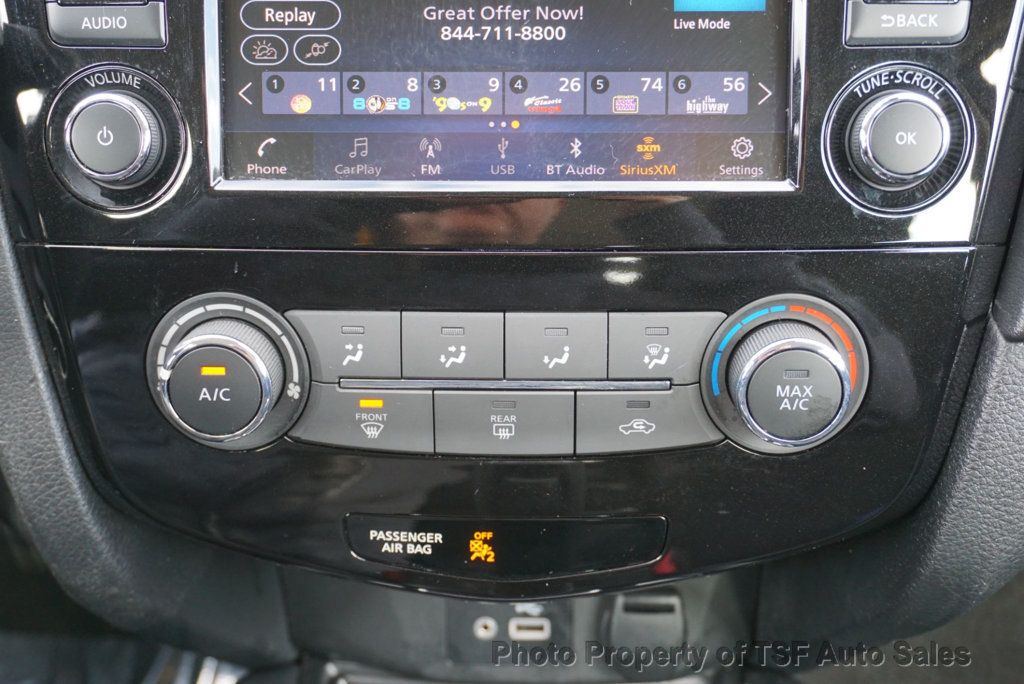 2019 Nissan Rogue AWD S CARPLAY REAR CAMERA BLIND SPOT LANE ASSIST  - 22947064 - 23