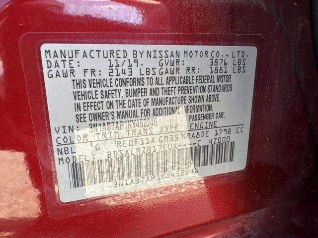 2019 Nissan Sentra SR CVT - 23006127 - 32