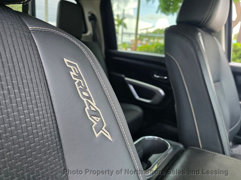 2019 Nissan Titan 4x4 Crew Cab PRO-4X - 23042554 - 33