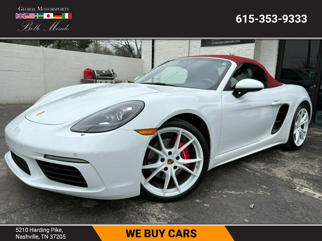 2019 Porsche 718 Boxster MSRP$86580/Boxster S/Heated&CooledSeats/PremiumPkg/7-SpeedPDK - 22952686 | Video 1