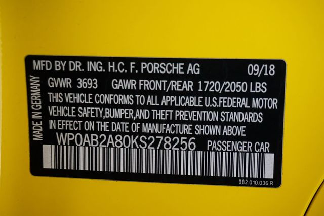 2019 Porsche 718 Cayman  - 23079261 - 20