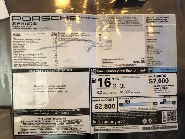 2019 Porsche 911 GT3 RS - 20233764 - 8