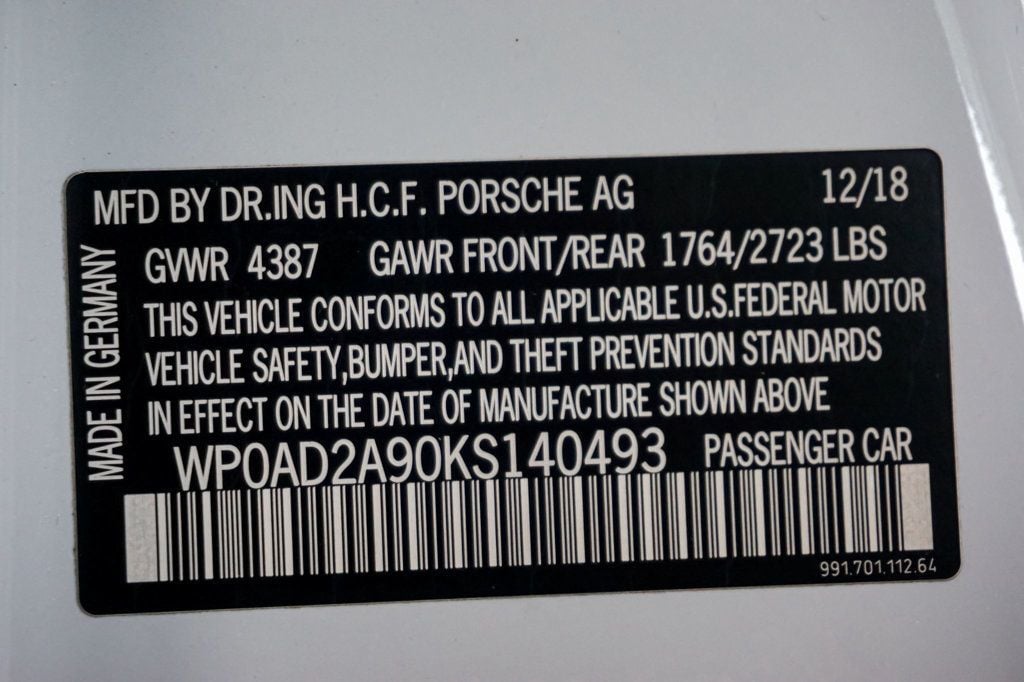 2019 Porsche 911 *Turbo S* *White/Red* *Carbon Fiber* *$210K+MSRP* - 22938646 - 18