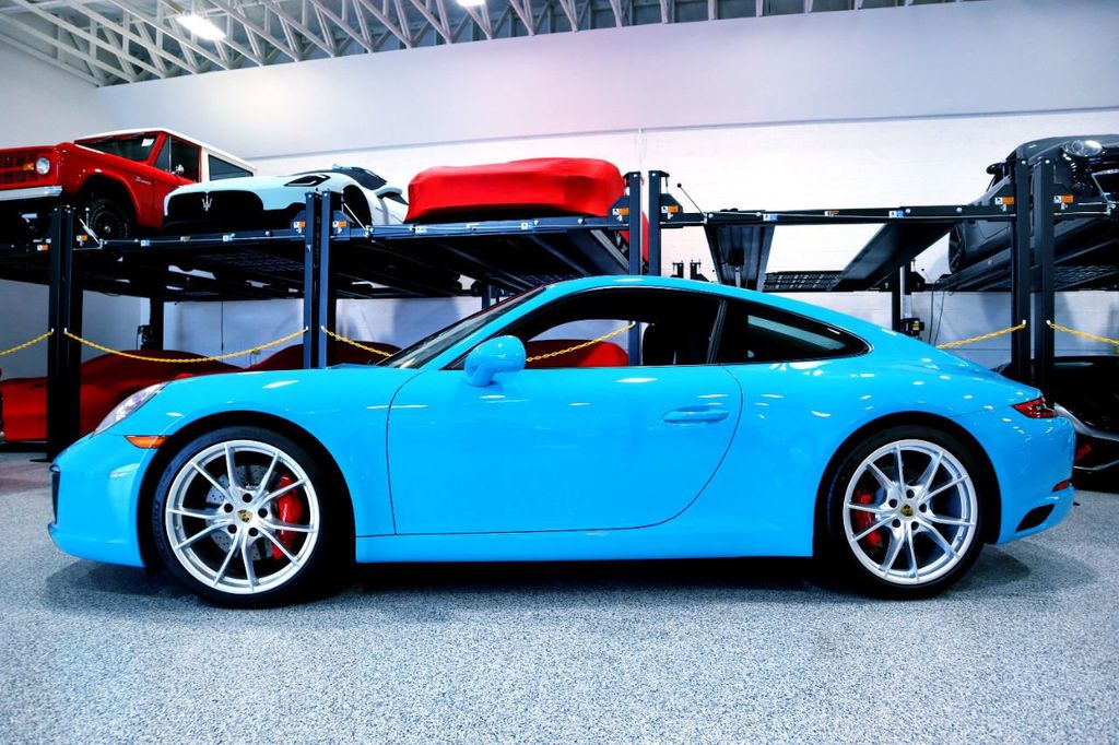 2019 Porsche 911 CARRERA S CPE * ONLY 11K MILES...Rare Miami Blue! - 22165832 - 1