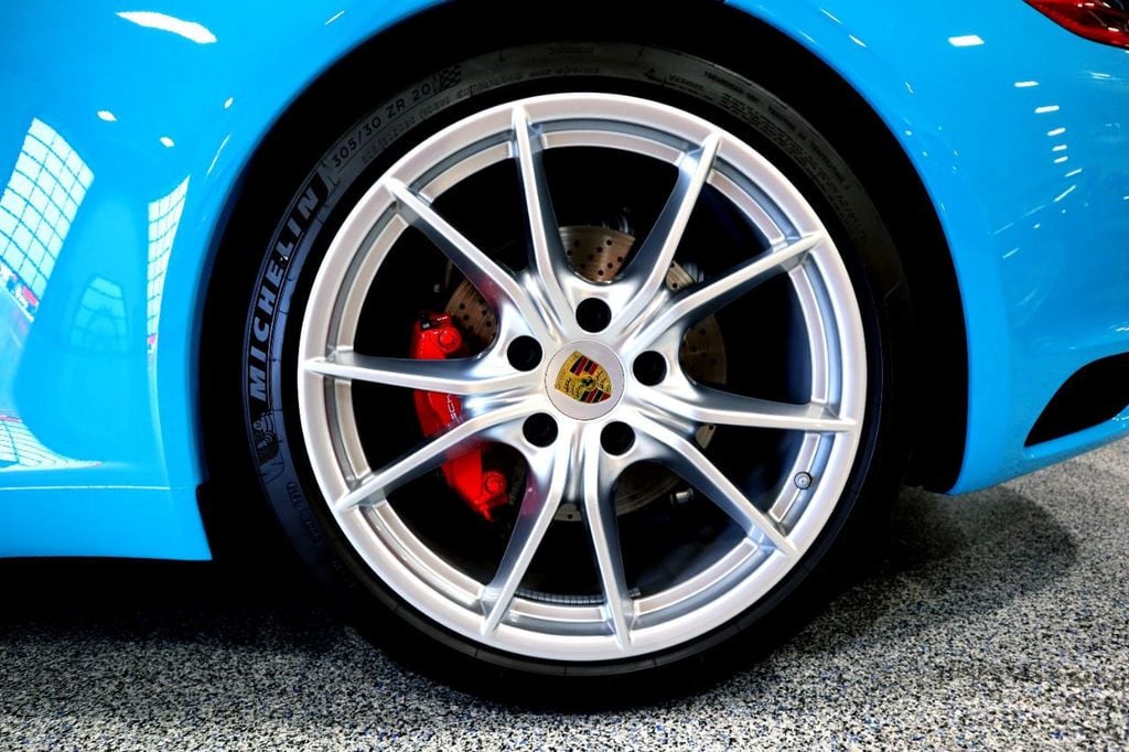 2019 Porsche 911 CARRERA S CPE * ONLY 11K MILES...Rare Miami Blue! - 22165832 - 34