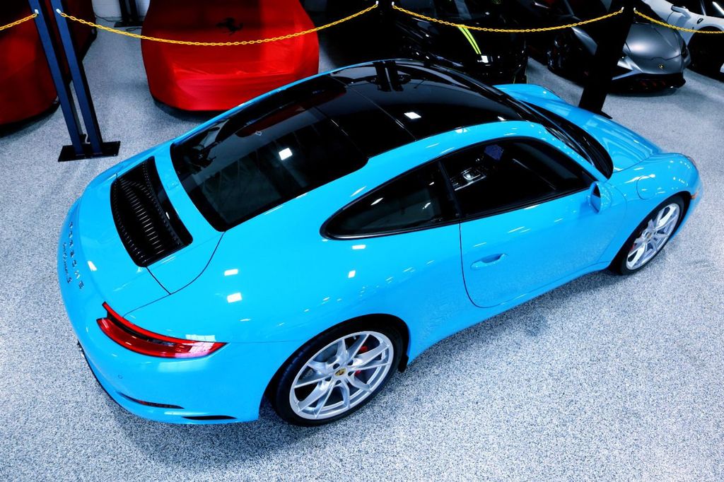 2019 Porsche 911 CARRERA S CPE * ONLY 11K MILES...Rare Miami Blue! - 22165832 - 5