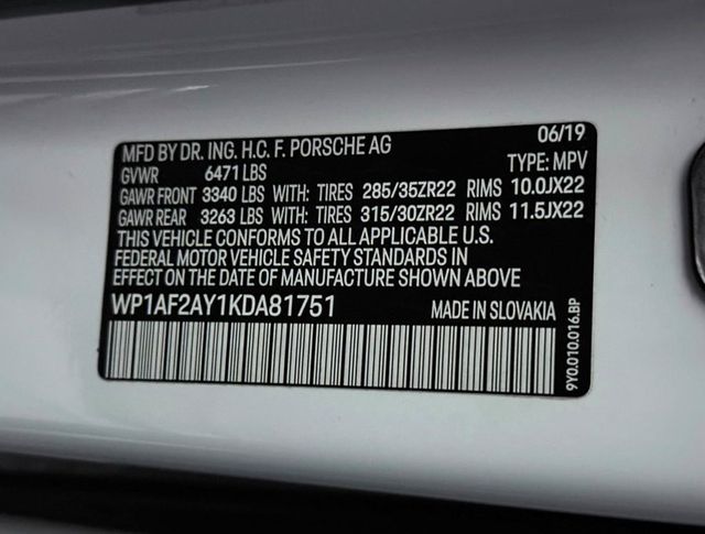 2019 Porsche Cayenne Turbo - 23028424 - 53
