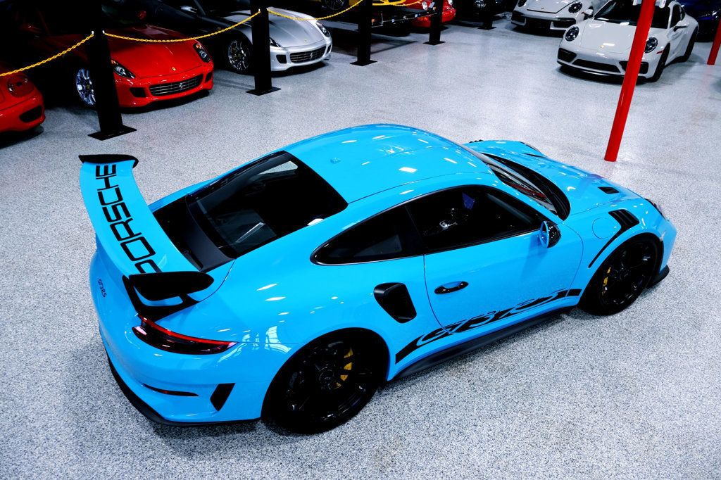 2019 Porsche GT3RS Sonderwunsch MIAMI BLUE...3,998 Miles...Special Wishes!!  - 22900792 - 11