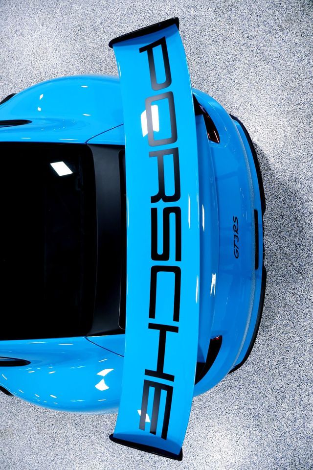 2019 Porsche GT3RS Sonderwunsch MIAMI BLUE...3,998 Miles...Special Wishes!!  - 22900792 - 12