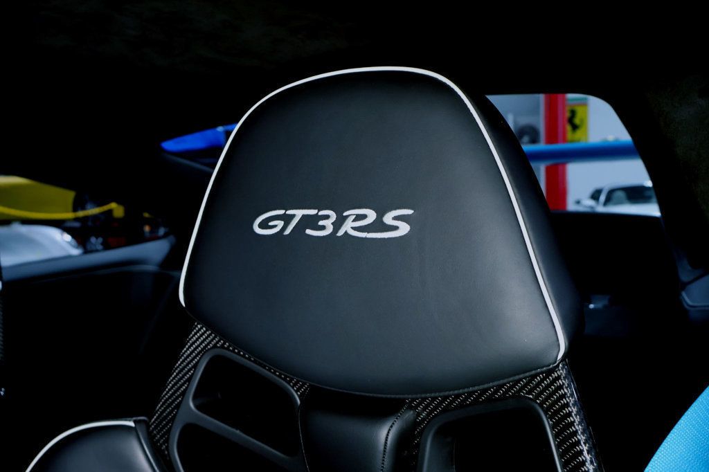2019 Porsche GT3RS Sonderwunsch MIAMI BLUE...3,998 Miles...Special Wishes!!  - 22900792 - 36