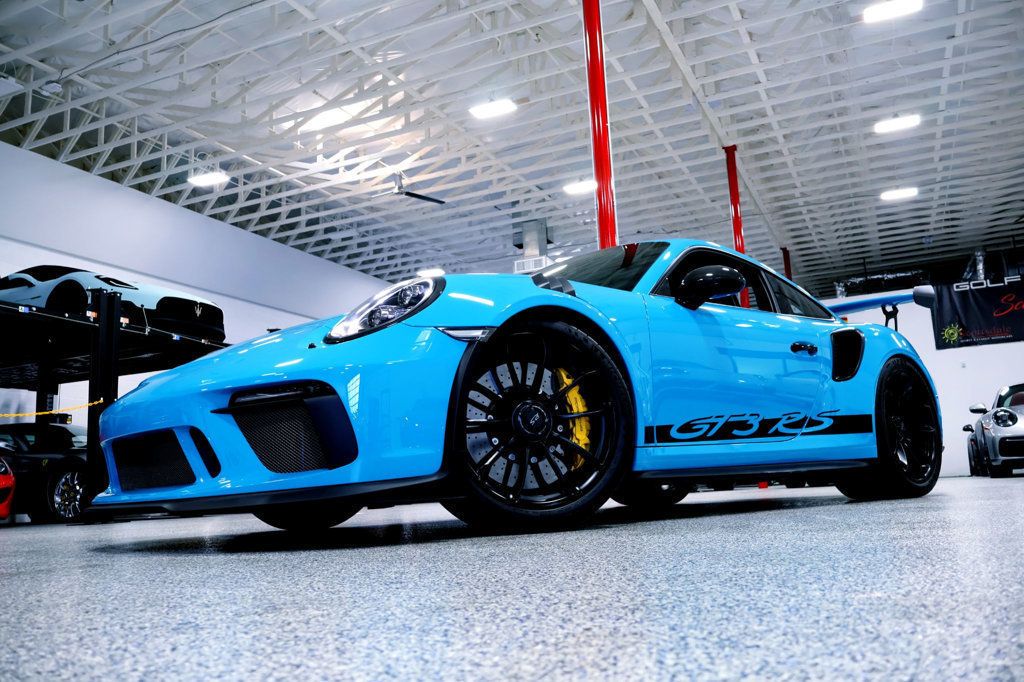 2019 Porsche GT3RS Sonderwunsch MIAMI BLUE...3,998 Miles...Special Wishes!!  - 22900792 - 3